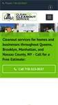 Mobile Screenshot of cleancocleanoutservice.com